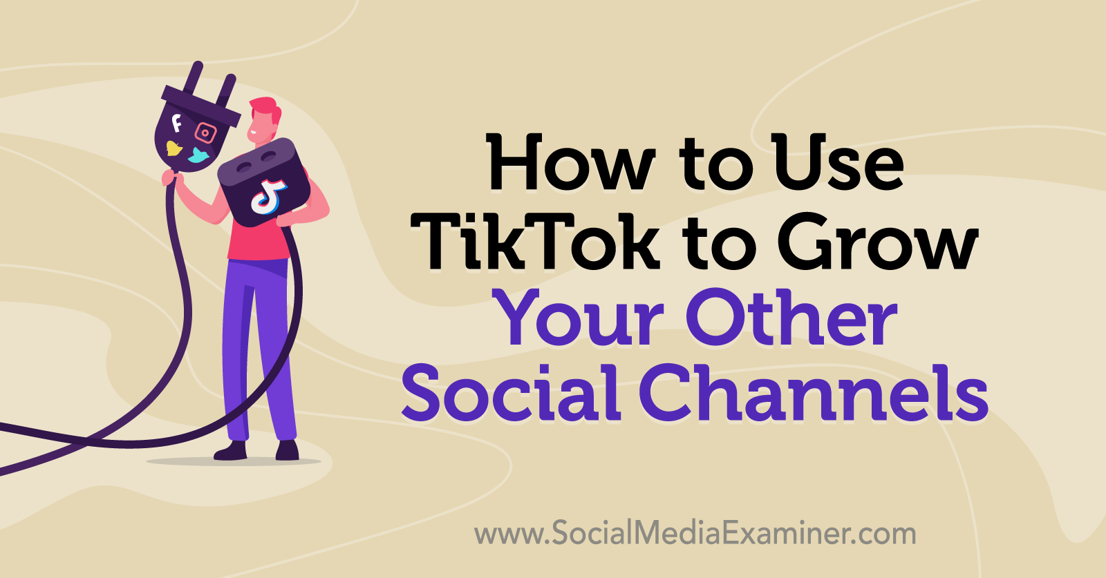 Cách sử dụng TikTok để phát triển các kênh xã hội khác của bạn